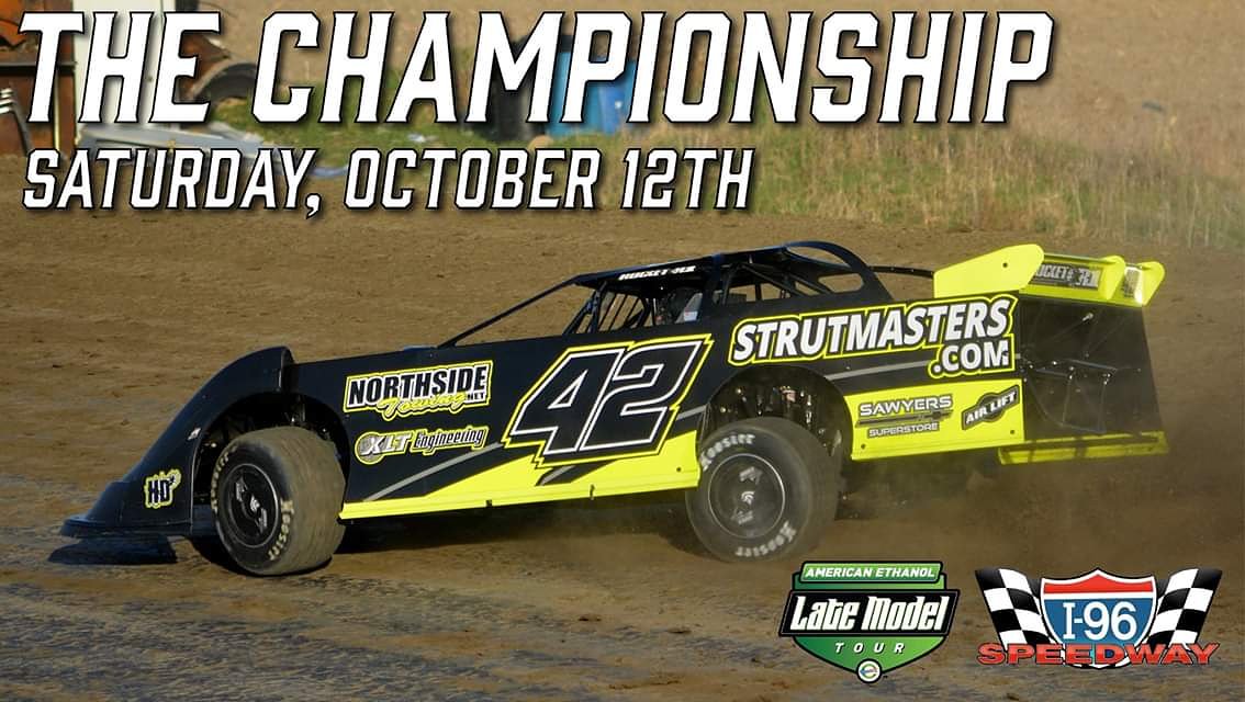 While the #TeamThirlby vs #TeamStemler battle is on for the American Ethanol Championship, there is still a $4,000 prize on the line to win the YellowHose.com 40.  Could I-96 Speedway regular season Champion, Chad Finley take home the prize? | #AELMT #TheChampionship