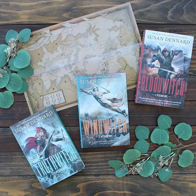 byjordanbishop's tweet photo. Look at the new TRUTHWITCH and WINDWITCH covers in the gorgeous #WitchlandsBoxSet! Thank you so so much, @stdennard! I am so excited to have these beautiful copies in my collection! And don’t forget, you can pick up your own box set in stores TOMORRO… https://t.co/Bf1ly3zDRe https://t.co/wlSXqyASaQ