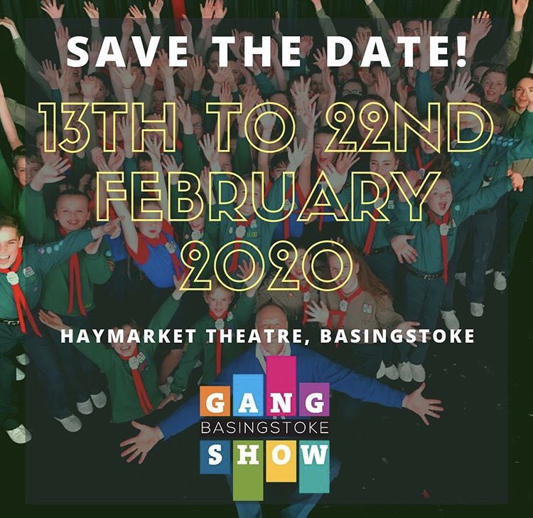 CreativeExplor7's tweet photo. One month in and only four and a half to go until show day. The cast have been working their socks off at rehearsals.. so #savethedate and get your tickets for the Basingstoke Gang Show 2020 now noW NOW! 🎭 
#BGS2020 #basingstoke #gangshow #theatre #amateur #scouting https://t.co/Xr2bC2A8IT