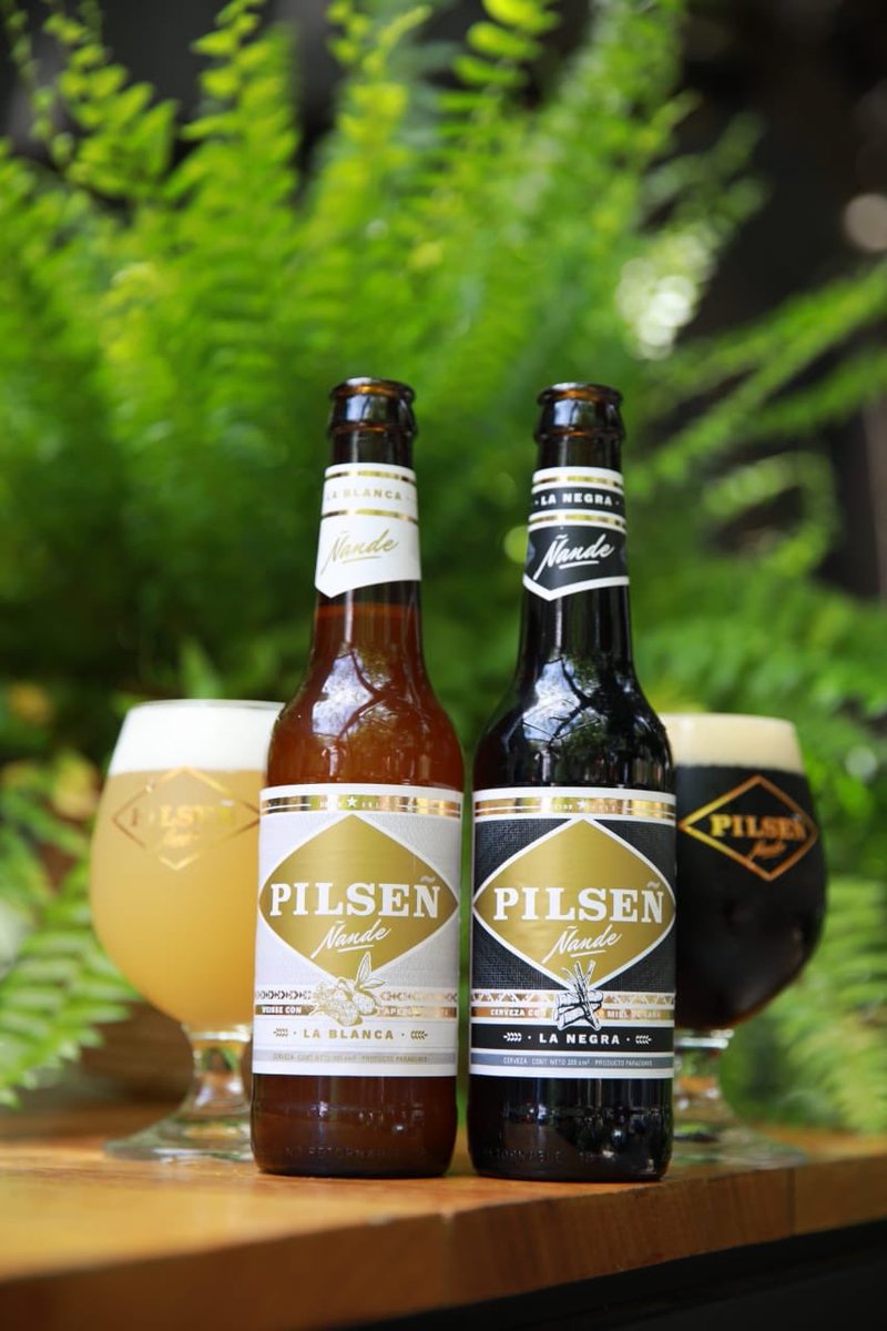 PilsenPy's tweet photo. Desde siempre somos una tierra con muchos sabores y eso nos inspiró a agrandar la familia. ¡Damos la bienvenida a Pilsen Ñande con apepu y kuratu, #LaBlanca y a Pilsen Ñande con miel de caña, #LaNegra! https://t.co/RNbxEO2Hhc