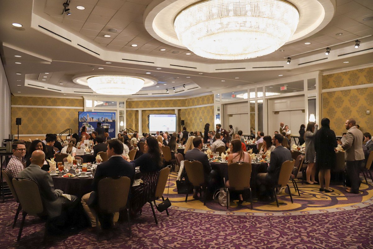 clt_alliance's tweet photo. Today our Young Professionals are hearing from @jklabar, our CEO and President on The Alliance's new role in the Region. The YPs had the opportunity to break into groups and have a discussion around our 4 pillars (Business, Marketing, Talent, and Advocacy). #CLTYP https://t.co/86pr9bEL3X