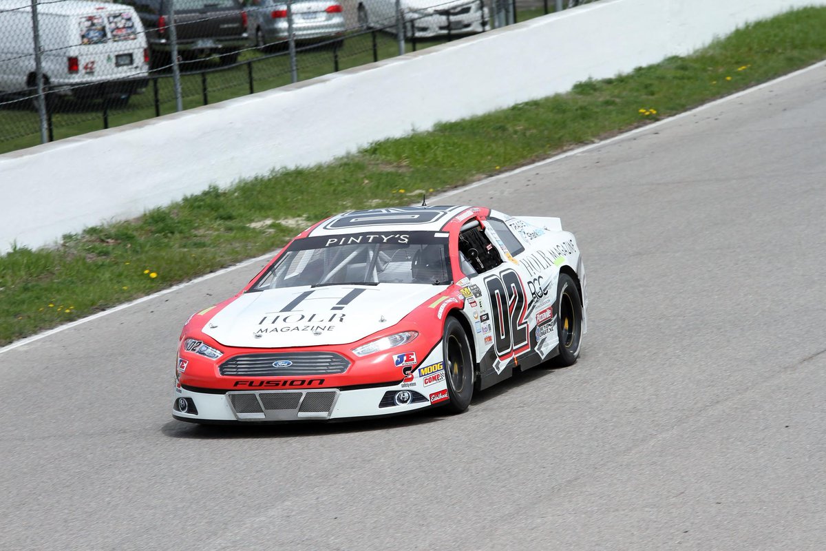 Meet 2019 #NASCARPintys  #RookieOfTheYear <a href="/TJRinomato/">TJ Rinomato</a> who celebrated his title by tearing the bright yellow rookie stripe off of the No. 02 <a href="/Ford/">Ford Motor Company</a> Fusion

#PintysFoods is proud to be the Entitlement sponsor of the @NASCARPintys Series 

#TrueNorthStrongAndFast #HowDoYouPintys