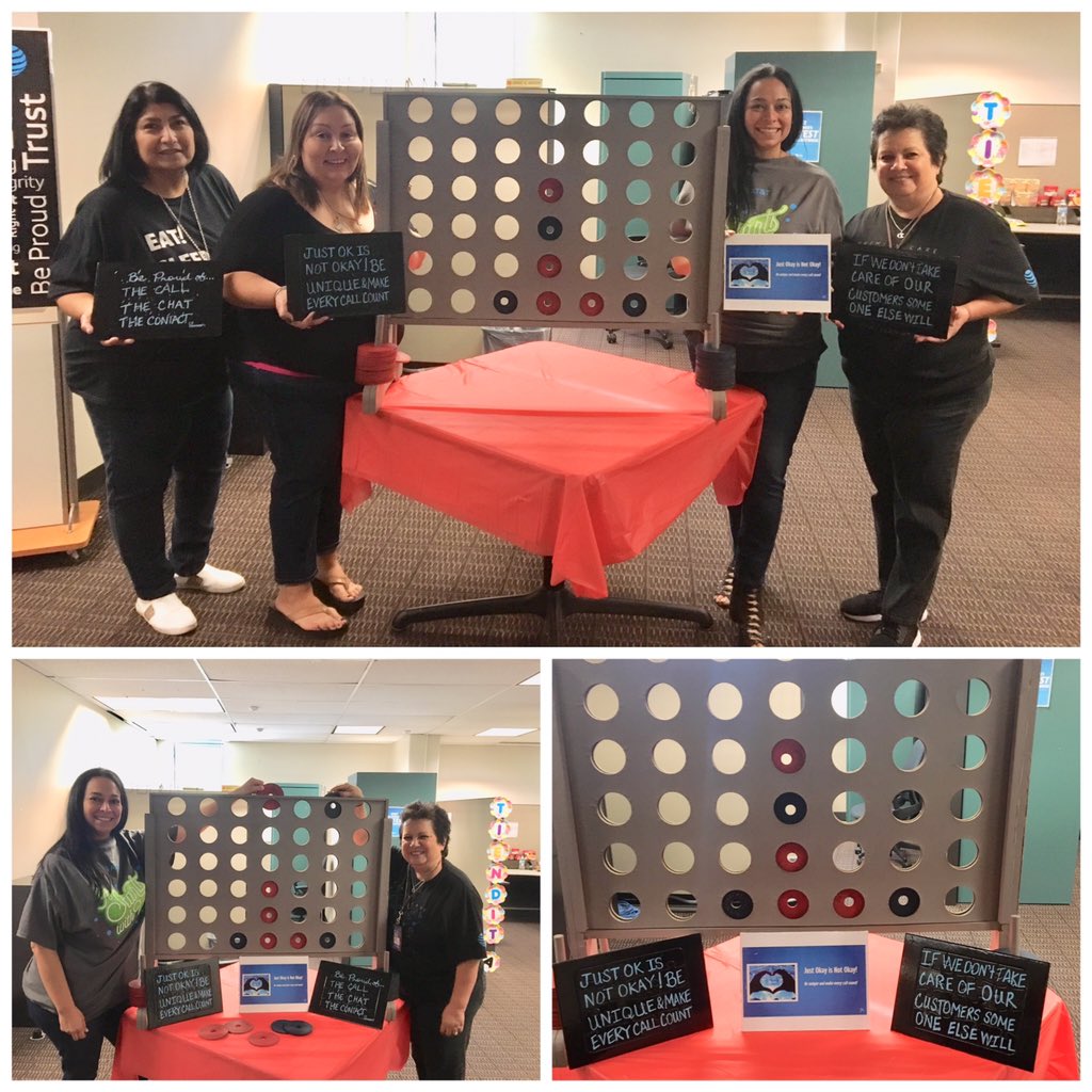 Katiensa's tweet photo. Customer Service Week! Just ok is not ok. Making a connection is what it is all about today! @jsbreedlove1226 @nb_ofa #BeProudCSW2019 #GarciaBeProud #SaNBOfaM https://t.co/bdLjTKFPde