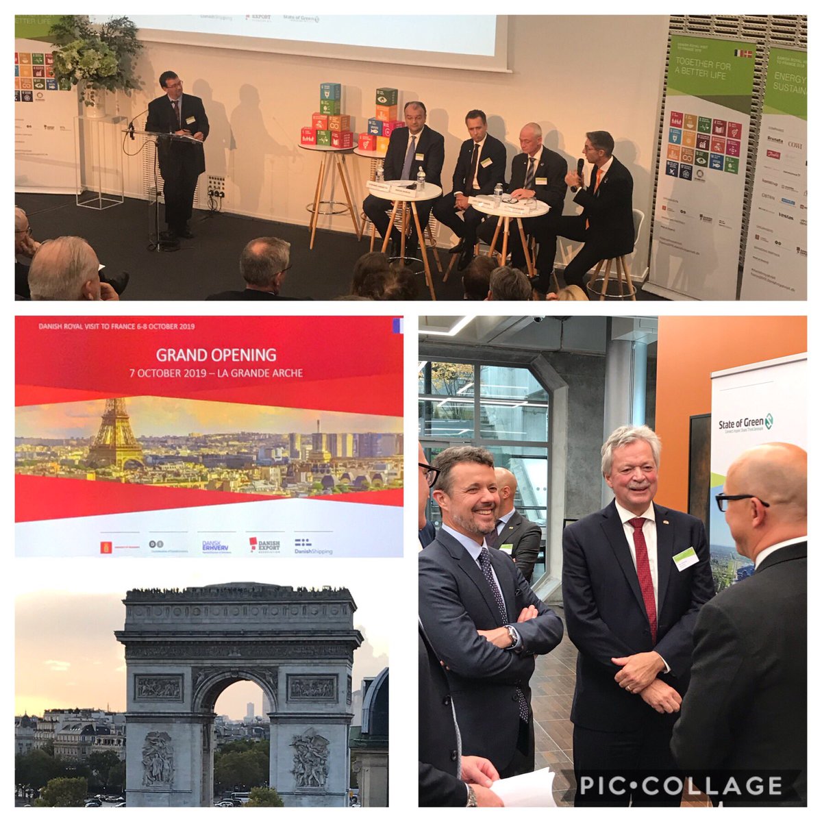 sorendwea's tweet photo. #DWEA deltager sammen med en række DK virksomheder i #DanishRoyalVisit i Frankrig i disse dage. Dag 1 har budt på en god #SDGoals konference efterfulgt af DK virksomhedspræsentationer for #Kronprinsparret og fremtidens visioner hos @EDF_Renewables #dkvind #dkgreen #dkexport https://t.co/zsg5SYdZuu