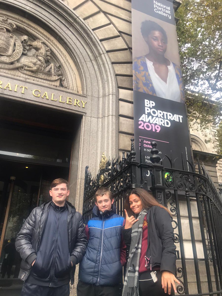 They’re all ‘art! Students had an interesting and informative day at the National Portrait Gallery where they got up close to some historical and very expensive pieces of work!
