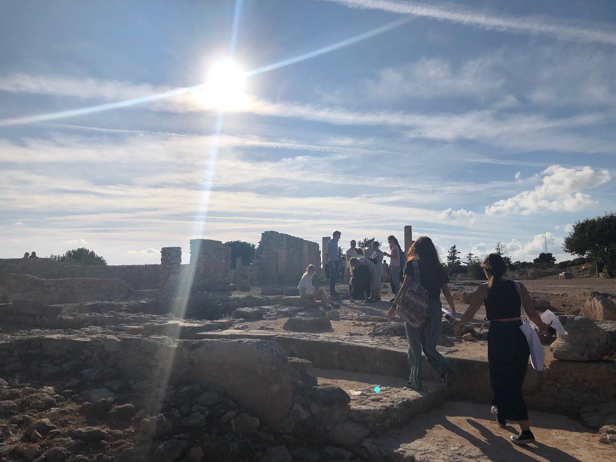 MEPNederland's tweet photo. Have you ever seen a more fantastic and inspiring place for lobbying?!!! @ Sanctuary of Apollo Hylates #MEDMEPNicosia2019 https://t.co/BowFMANeTk