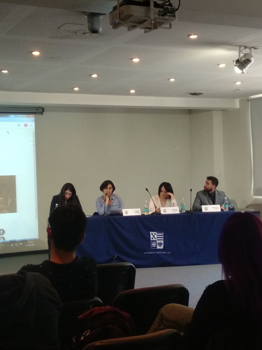 Comenzó la segunda mesa sobre "psicoanálisis y otras perspectivas de estudios de la obra de José Donoso". Vengan a verla!