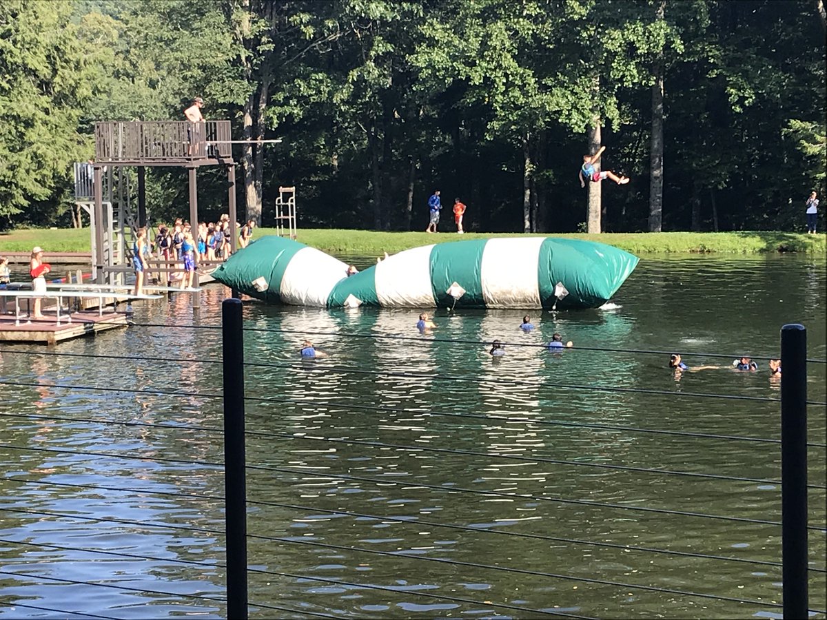 Ensworth's tweet photo. White water rafting, mtn biking, archery, zip lines, rock climbing, fireside chats, BLOB bounces, rip-roaring bus rides...but a few of the extraordinary activities our students get to experience on their class trips thanks to your participation in #TheEnsworthFund. #EnsworthExtra https://t.co/qkpxdEAFfj