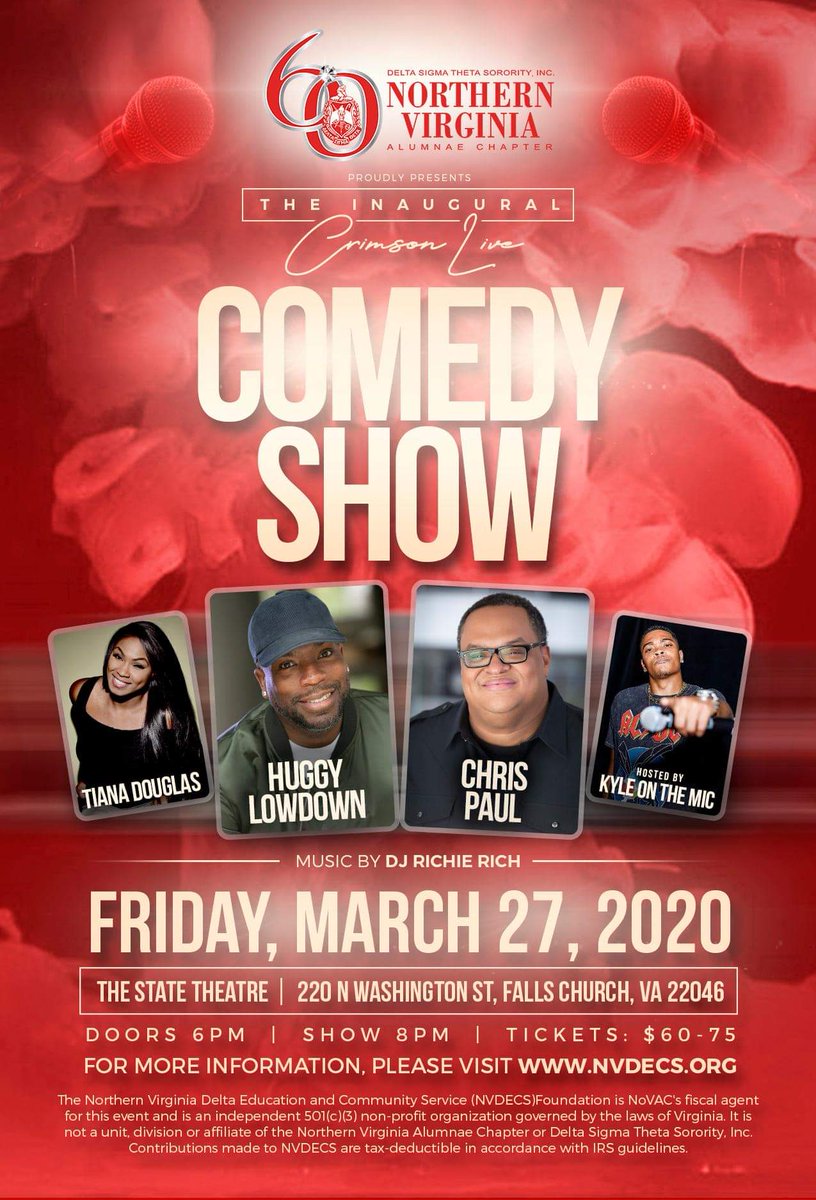 DSTNoVAC's tweet photo. Come join us for an evening of laughter, raffles and good times all for a worthy cause!
Tickets on sale now! https://t.co/gvAzR6BTNu
#DSTNoVAC #NoVACStrong #CrimsonLiveComedyShow #Fundraiser #DST1913 #HuggyLowdown #ChrisPaul #KyleOnTheMic https://t.co/qTQDe9xdv1