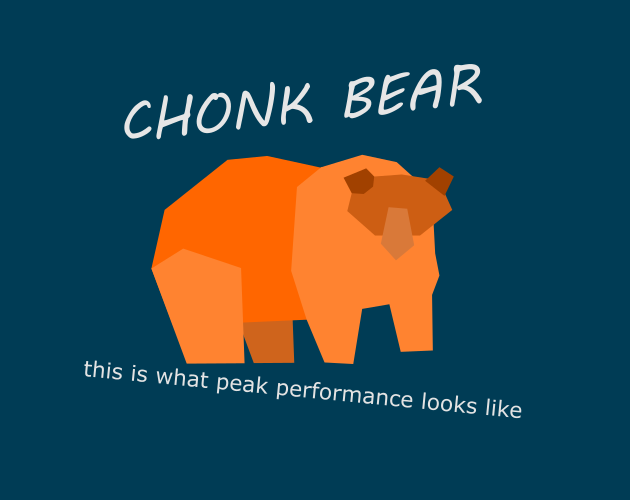 Our #LDJAM #indiegame, Chonk Bear has been completed! It's free to play in the web on itch.io: boundergames.itch.io/chonk-bear

If you participated in #ldjam45 please rate our game. Leave a comment and we'll rate yours as well! ldjam.com/events/ludum-d…

#indiedev #gamedev