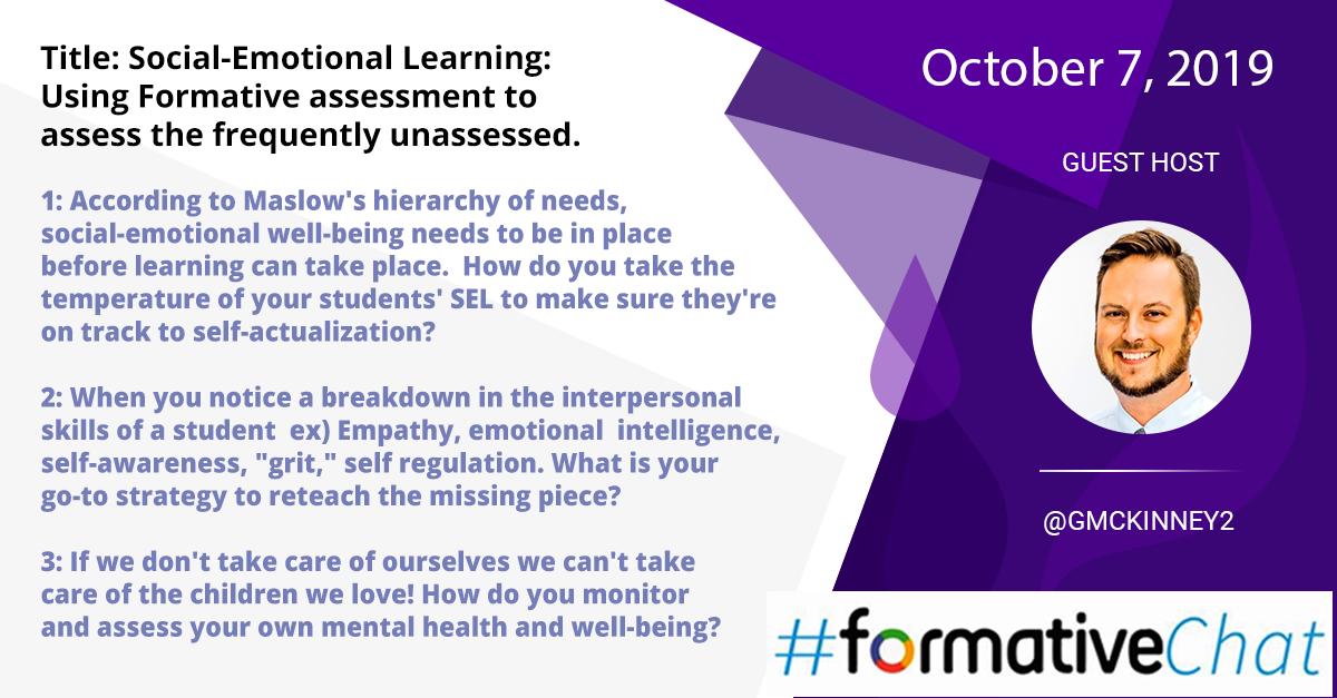 goformative's tweet image. Please join us in 30 minutes (4:30PM PST/ 7:30PM EST) for #formativechat
Guest Host: 
@GMcKinney2 

#formativetech
#goformative
#elachat
#mathchat
#sschat
#engchat
#scied
#langchat