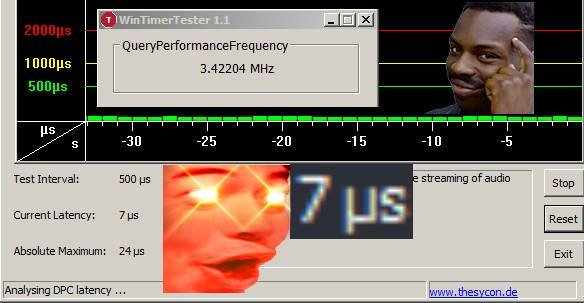KritesTV's tweet image. Been having BSOD's lately so today I went balls deep with a fresh Win7 install. Dat DPC latency! Unlike Win10(1809+), Win7 doesn't lock you to synthetic 10mhz timers. Mouse feels responsive again! Gonna dualboot Win10 for DX12/VR and ride Win7 until the wheels fall off Jan/2020🤘