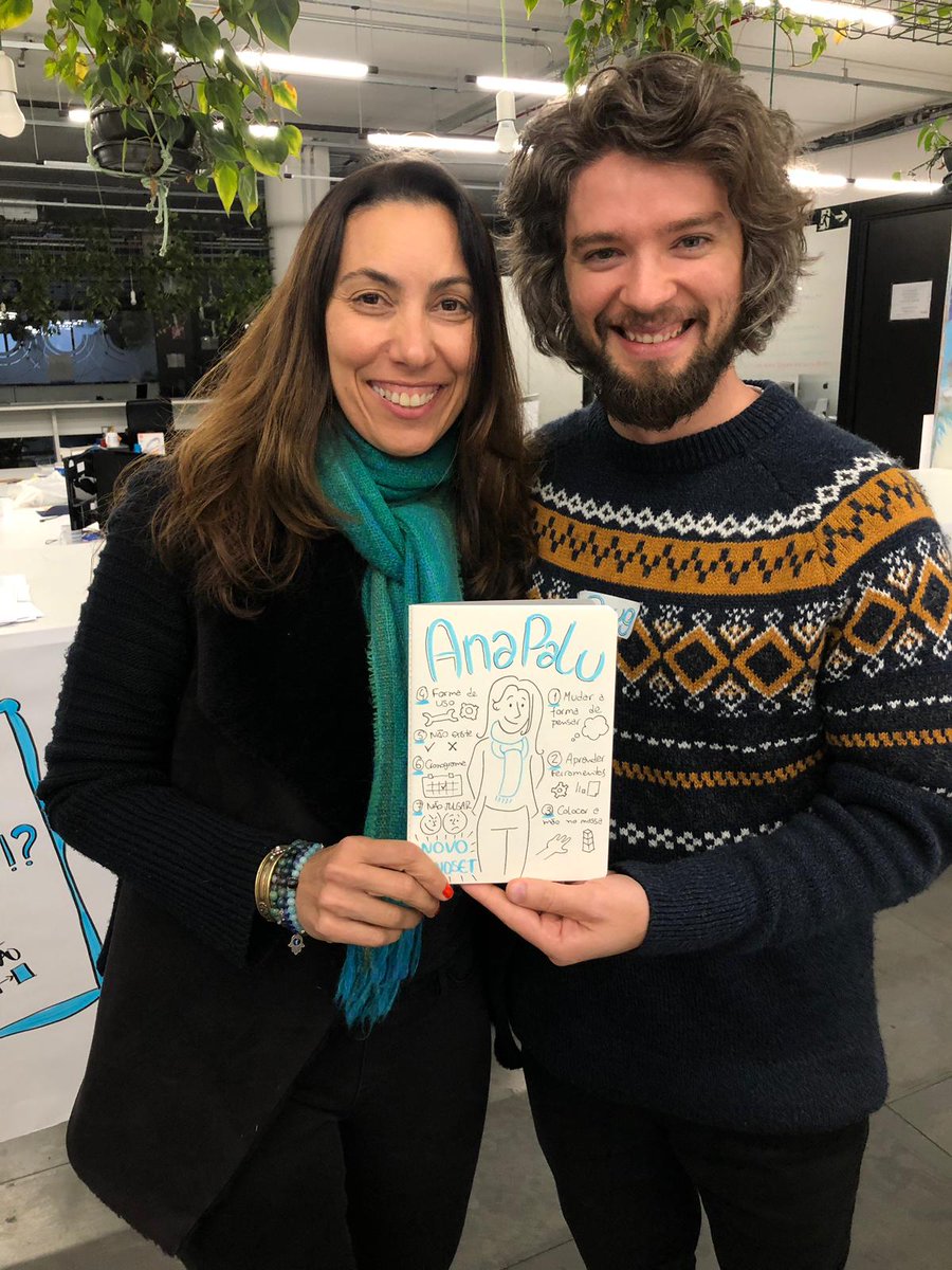 UXLabSP's tweet image. Durante os dias 24 e 25 de agosto, o @douglas98912769 participou do curso de anotações visuais da Ana Palu. Aprendeu técnicas de escuta, síntese e ferramentas visuais. A ideia é encontrar novas maneiras de registrar os eventos e acontecimentos diários do UX Lab.

#UXLabFaz