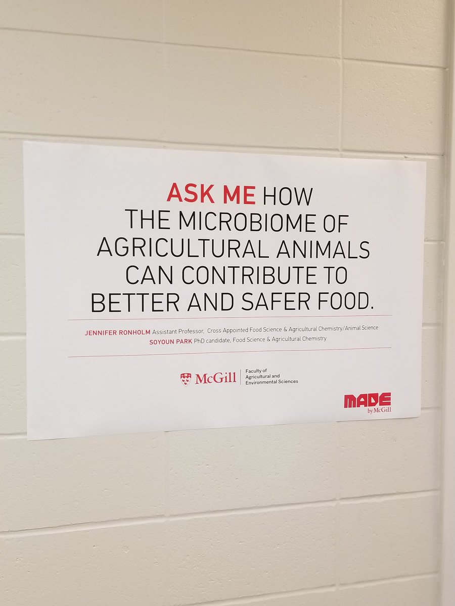 Want to know more about @healthymicrobiome of livestock? @ASKME @McGillU @jensomics