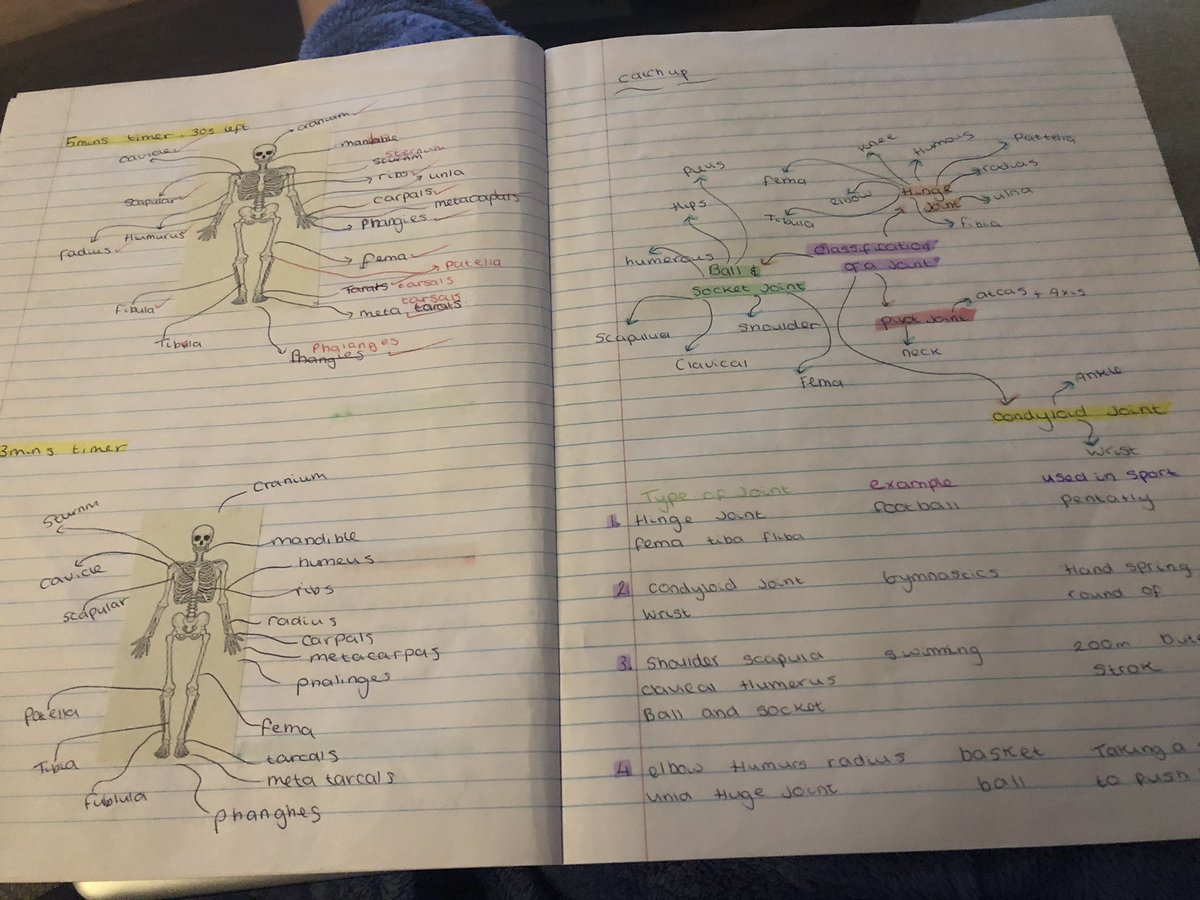 BBSPE's tweet image. Here are some excellent examples of revision from Miss Stockdale’s Y10 GCSE PE group. If you’re stuck for ideas, why not steal theirs?! #hardworkpaysoff #revisiontechniques #dedication