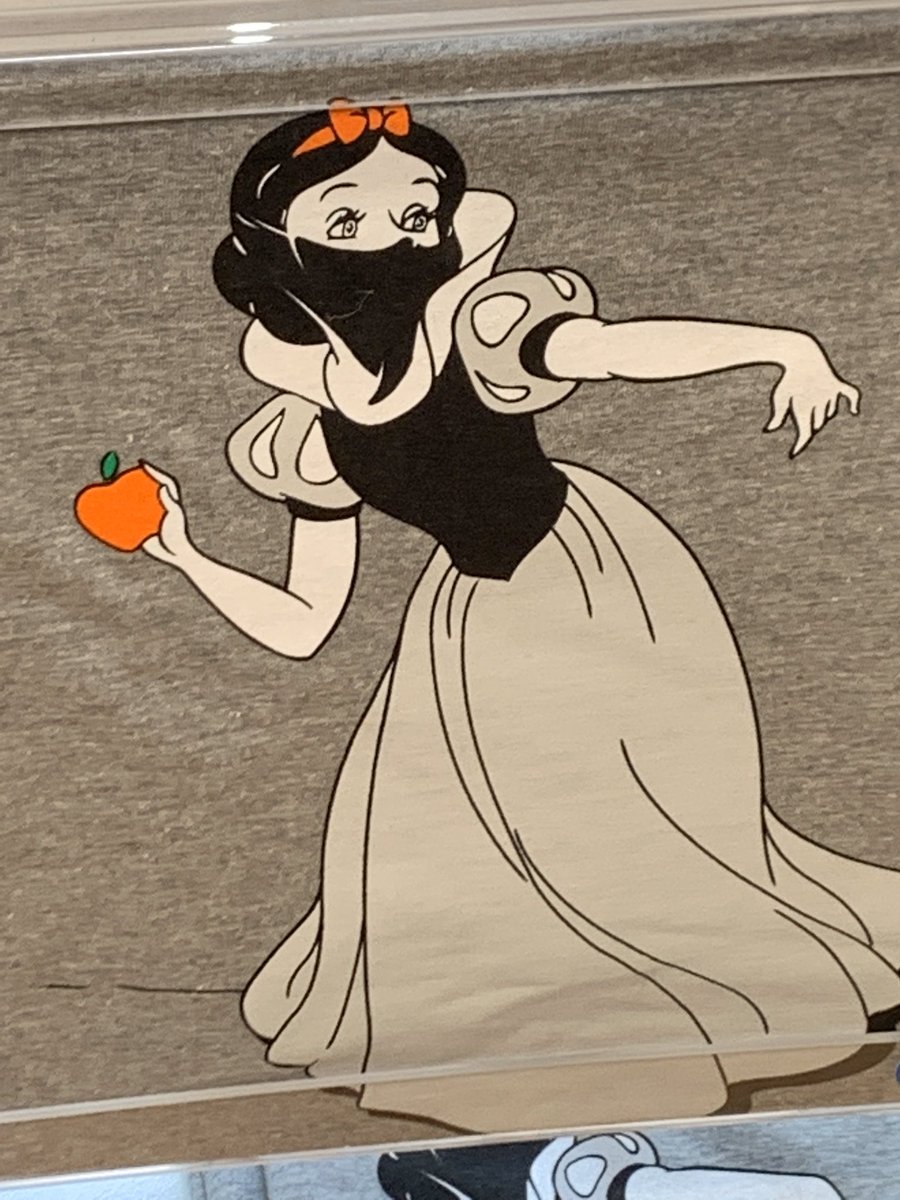 LOVING_SFO's tweet photo. I saw this at a store today! Even Snow White supports #HongKongProtests #hk #HongKongProtesters #FaceMaskBan #HKprotests #HongKong https://t.co/Ttq94BOaMU