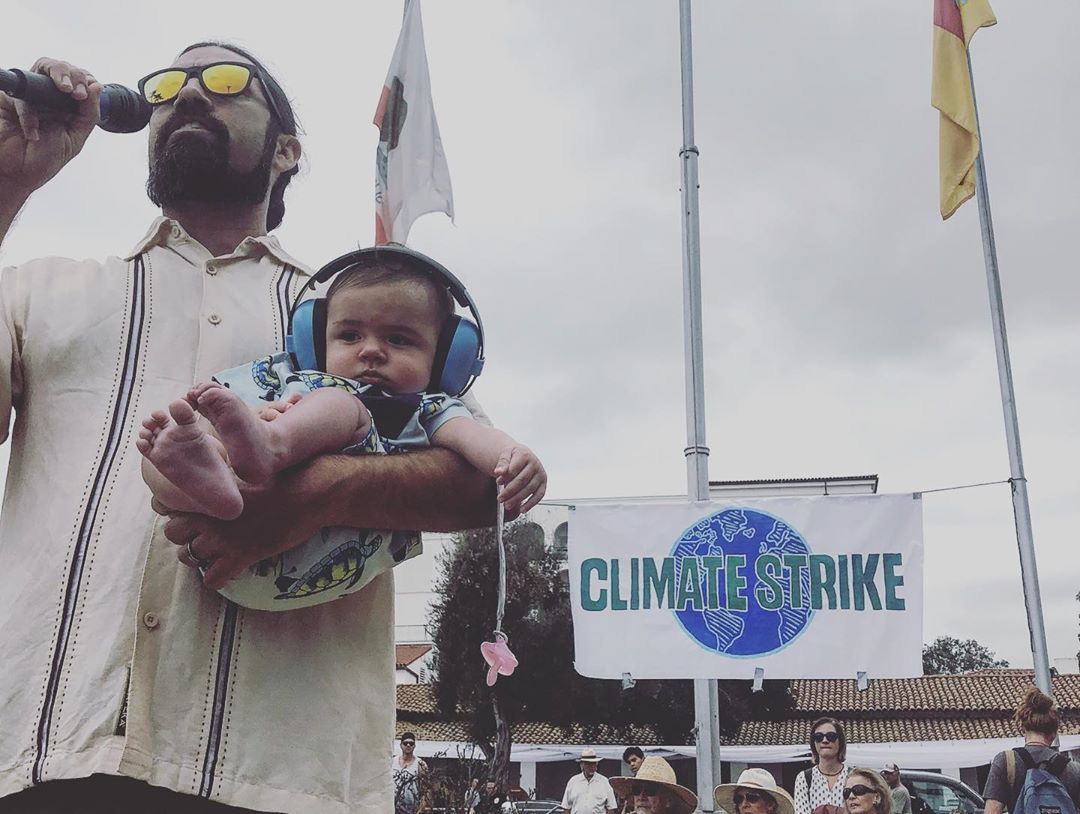 napf's tweet photo. We recently closed our Santa Barbara office for the day to take part in the #weekforfuture #climatestrike. Climate change and nuclear weapons are the two biggest existential threats to humanity. We need to work together for the sake of the future. https://t.co/7NkLBbEbvL