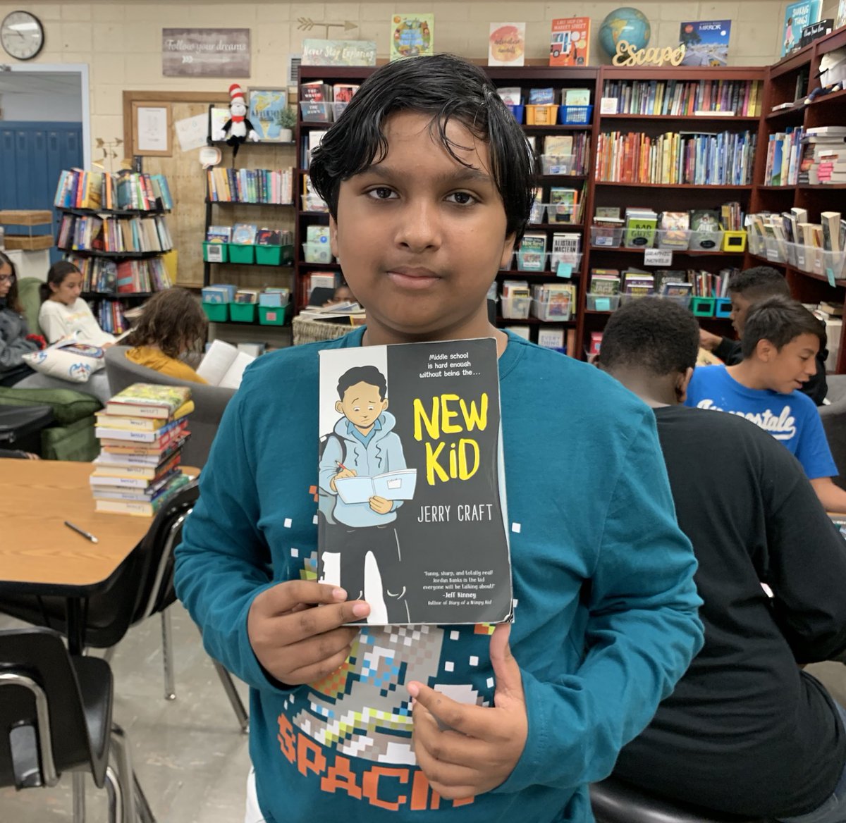 BSMS Room 720 (@bsms720) on Twitter photo Happy Monday! Starting off the week with these #finishedbooks #bsmsreads <a href="/BayShoreSchools/">Bay Shore Schools</a> <a href="/BayShoreMSLrnrs/">BayShoreMS</a> <a href="/gless54/">Gerilyn Lessing</a> #mgbooks #graphicnovels #nctevillage Happy Monday! Starting off the week with these #finishedbooks #bsmsreads <a href="/BayShoreSchools/">Bay Shore Schools</a> <a href="/BayShoreMSLrnrs/">BayShoreMS</a> <a href="/gless54/">Gerilyn Lessing</a> #mgbooks #graphicnovels #nctevillage