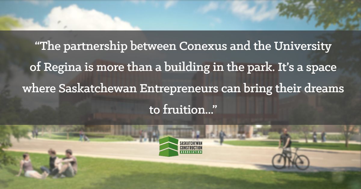 WeBuildSK's tweet photo. Read up on the @Conexus_CU piece on pg. 26 of our magazine to learn about the partnership between Conexus and @UofRegina & supporting SK's entrepreneurs: https://t.co/aFP8zhTS8M @BuildRegina https://t.co/MI0XmVmXib
