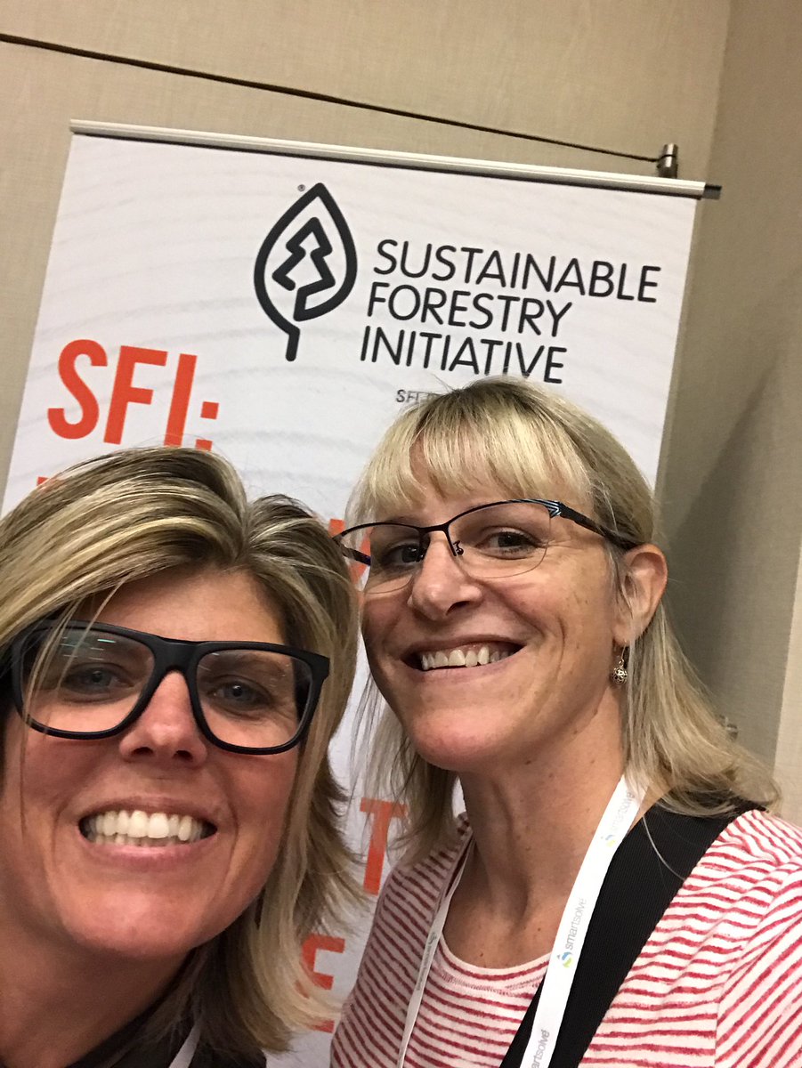 stcroixannie's tweet image. Always fun to see #susty friends at #SPCADVANCE #Denver #SFI @natureworks Shannon in @sfiprogram booth