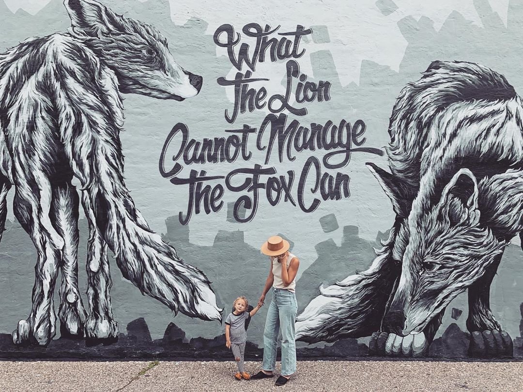 Learn more about the murals in downtown Stevens Point here, with our insiders guide to murals. Read on: bit.ly/StePoMurals

📷: civiloak