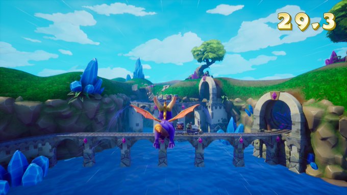 These Spyro flight levels are so hard until you get used to them. https://t.co/rZrhDW67EK