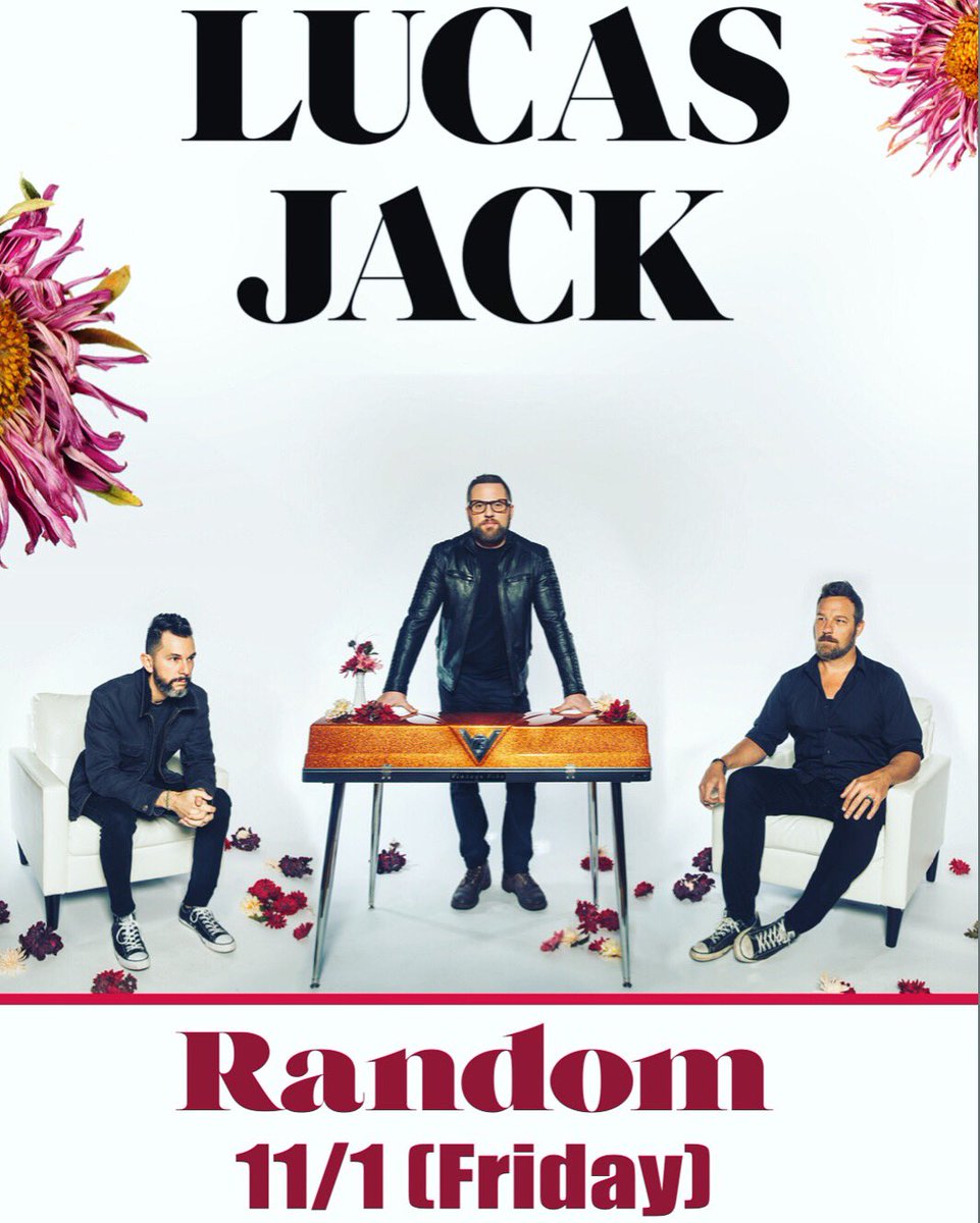 Super Excited about Lucas Jack Performing @ #RandomBeerGarden 
Friday Nov 1st 
This is going to be off the Chain! See You November 1st at Random. #boerne #SanAntonio #livemusic #CraftBeer <a href="/NissanofBoerne/">Nissan of Boerne</a> <a href="/BenzBoerne/">Mercedes-Benz Boerne</a> <a href="/ToyotaofBoerne/">Vic Vaughan Toyota of Boerne</a> <a href="/Do210/">Do210</a> <a href="/BoerneTweet/">BoerneTweet</a> <a href="/VisitBoerne/">Visit Boerne</a> <a href="/LucasJackMusic/">Lucas Jack</a>