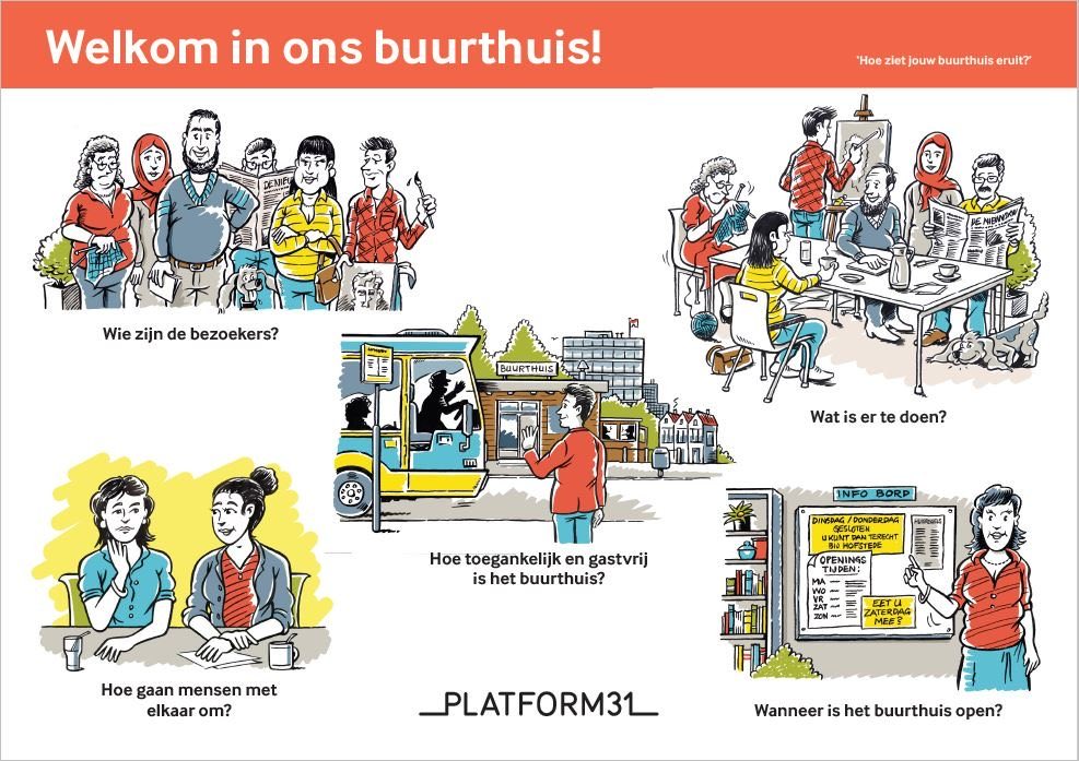 Hoe kunnen we zorgen dat kwetsbare mensen de weg naar het #buurthuis vinden en zich daar thuis voelen? In de publicatie ‘Welkom in ons buurthuis’ deelt Platform31 ervaringen en tips: bit.ly/2o97JC9 #weektegeneenzaamheid