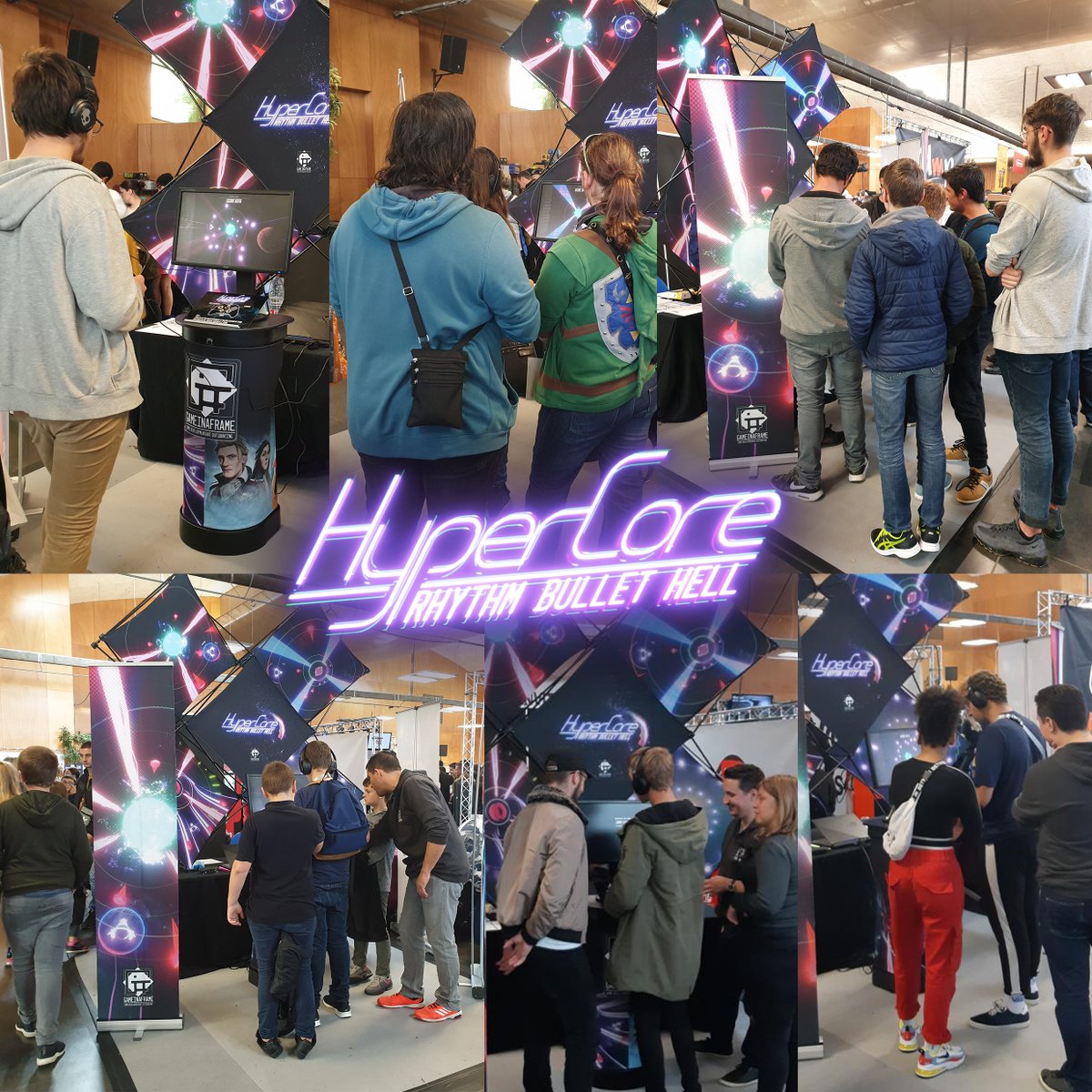 <a href="/VirtualCalais/">Virtual Calais</a> fut un réel succès pour HyperCore ce weekend !
Un énorme merci a toute l’équipe organisatrice pour leur énorme travail sur cet événement !
Merci a tous les joueurs qui sont passés par le stand pour leur intérêt et leurs retours!
#gamedev #indiegame #indiedev