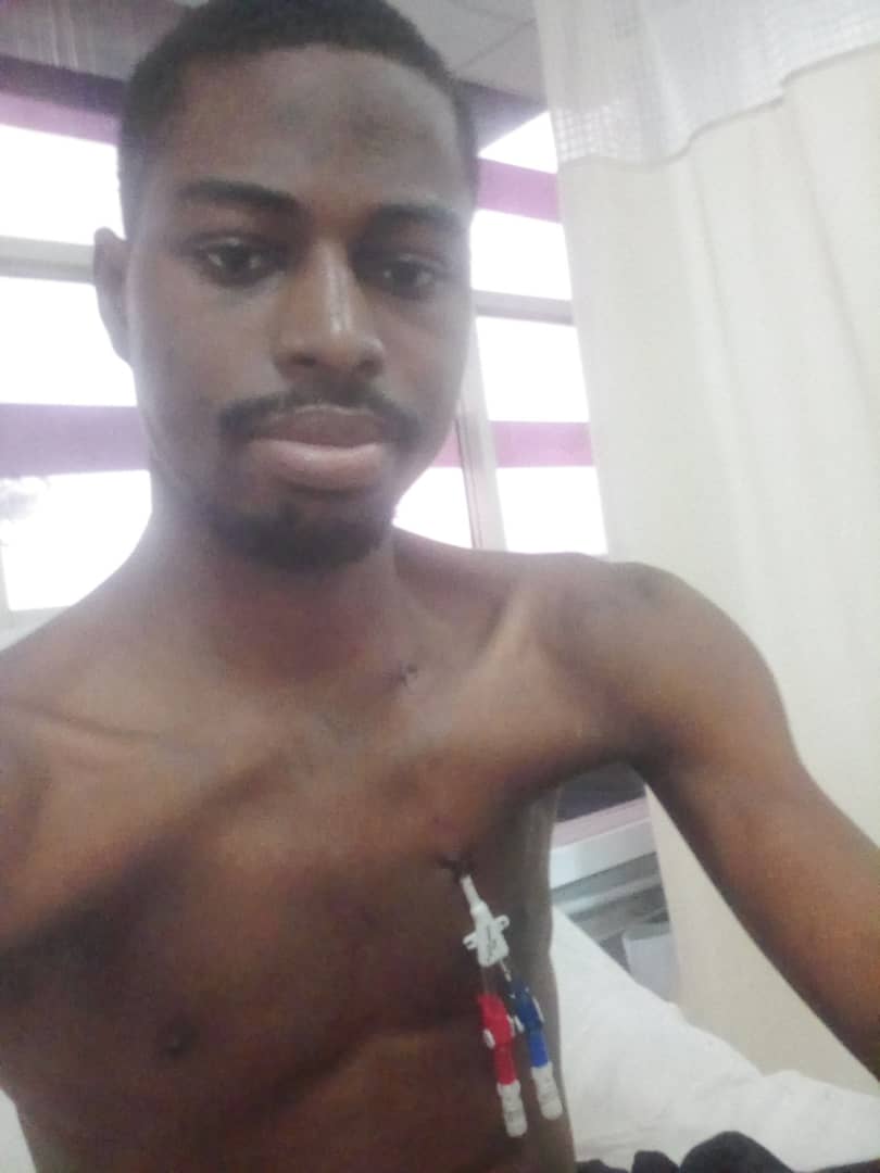 ZenithDele's tweet photo. Good day everyone,
Sorry for disturbing your scroll...
Reason is that #saveKorede needs you.
Help always save life from hell.
Pls help #savekorede to live by
RT, DONATE, & PRAY
Help to turn this PAIN into GAIN https://t.co/QwgtM3lIEj