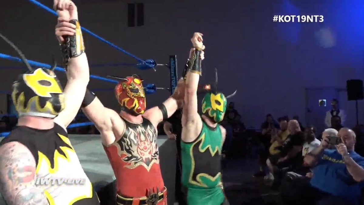 UltimoAnt's tweet photo. This is a picture of how Match #100 of my career ended. In all of the rushing and running of the weekend, I had forgot it was coming up. I've had 59 matches since from winning #KOT2018. It's been a wild beginning. Thank you for everyone along the way. https://t.co/RTtfM5LoUt