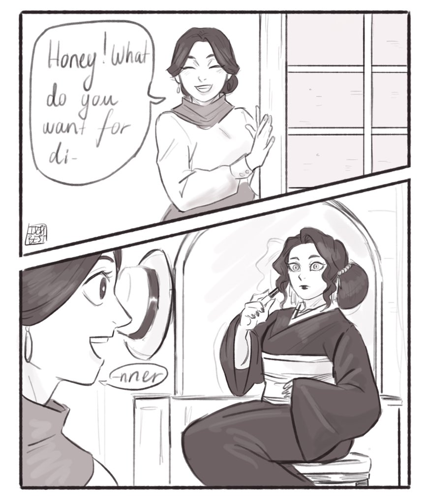 If Muzan was still with his human wife
#kimetsunoyaiba #DemonSlayer #MUZAN 