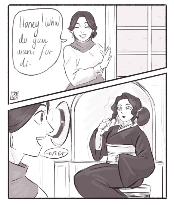 If Muzan was still with his human wife
#kimetsunoyaiba #DemonSlayer #MUZAN 