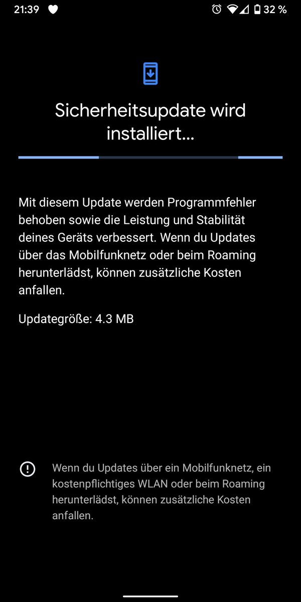 AtomicAlliance's tweet photo. Das Oktober #Update von #Android10 ist da. Ich Liebe #Google und mein #Pixel3. #TeamPixel #DarkMode #SecureUpdate https://t.co/vcbMfLMOud