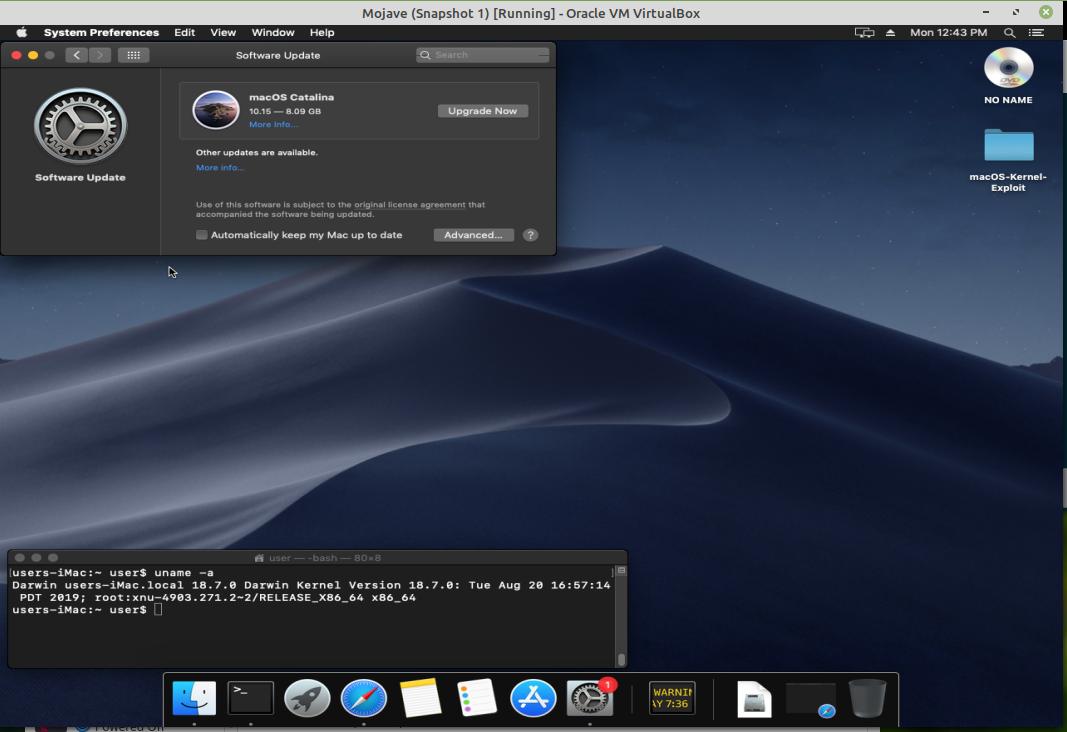 Virtualbox update mojave to catalina Virtualbox update mojave to catalina