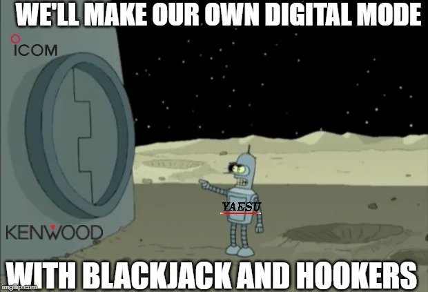 W1PAC's tweet photo. I made this #HamRadio #meme and posted it to @reddit /r/amateurradio.
Most upvotes I think I've gotten on my years on Reddit.
Ironically, I meant to make this sooner. It came to me late at night at work a few days ago and next morning I forgot it.
#HamRadioMeme #HamMeme https://t.co/Q27RmBSg1w