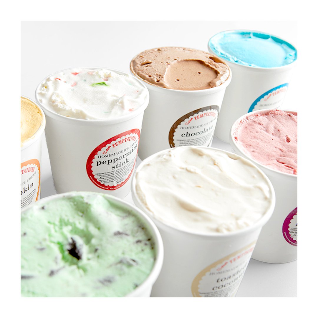 ConceptACreate's tweet image. It&apos;s still warm enough for ice cream right? #mondaymotivation #packagingdesign #branding #dessert