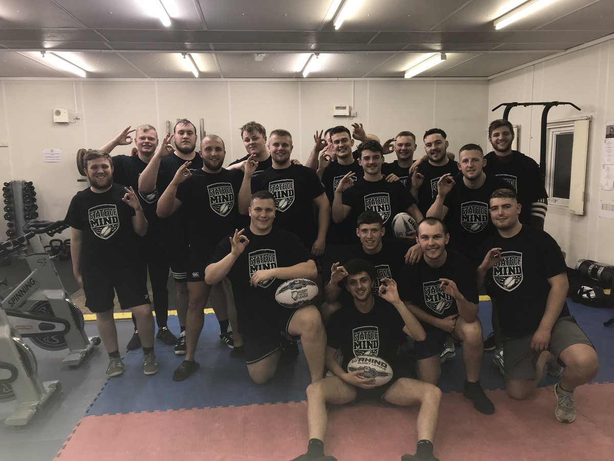 Proud to be partnered with <a href="/stateofmindsprt/">State of Mind</a> this season. New warm up t-shirts supplied by them, an incredible cause