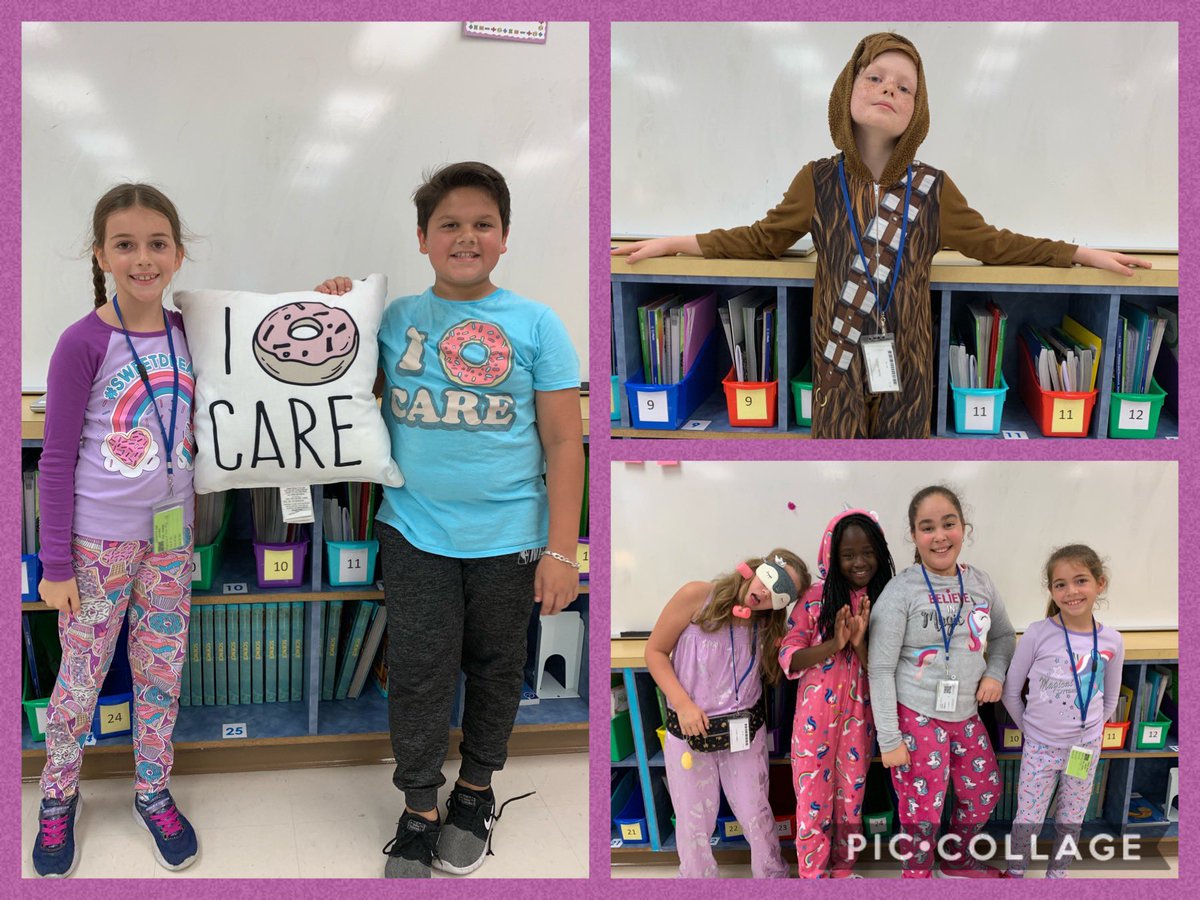 Roll Out of Bed Day to close out the #AllForBooks challenge! Took a quick snooze 😴and then got back to work 🤗 #IDonutCare #UnicornLife #Chewbacca @EESpanthers @EES_4th_Graders