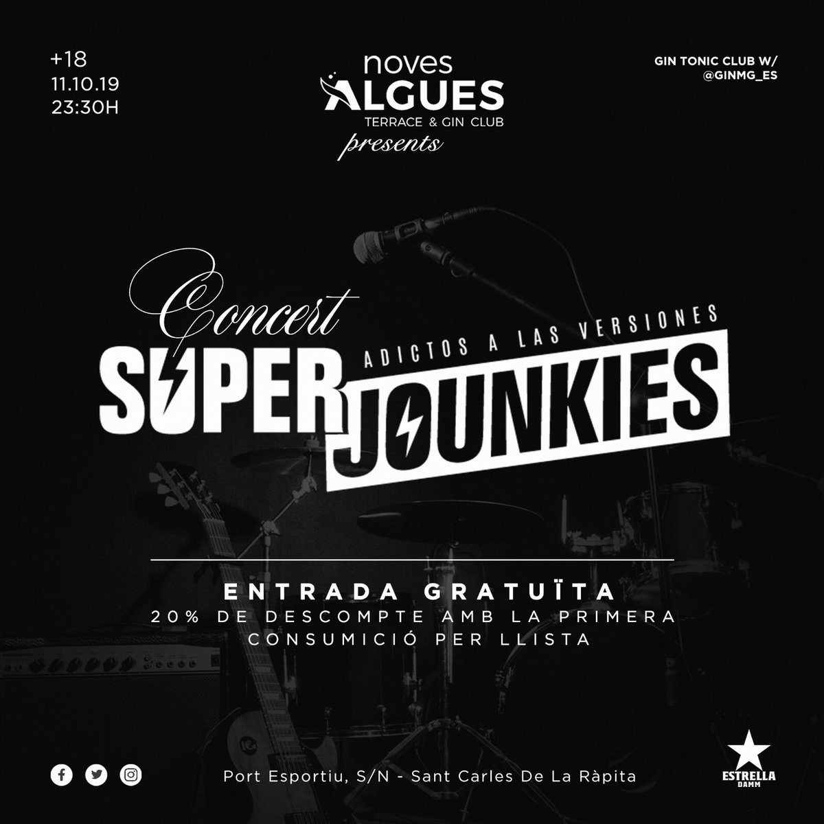 superjounkies's tweet photo. Ja tenim data per al nostre primer concert 🤘🏼 https://t.co/GNHyifkctk