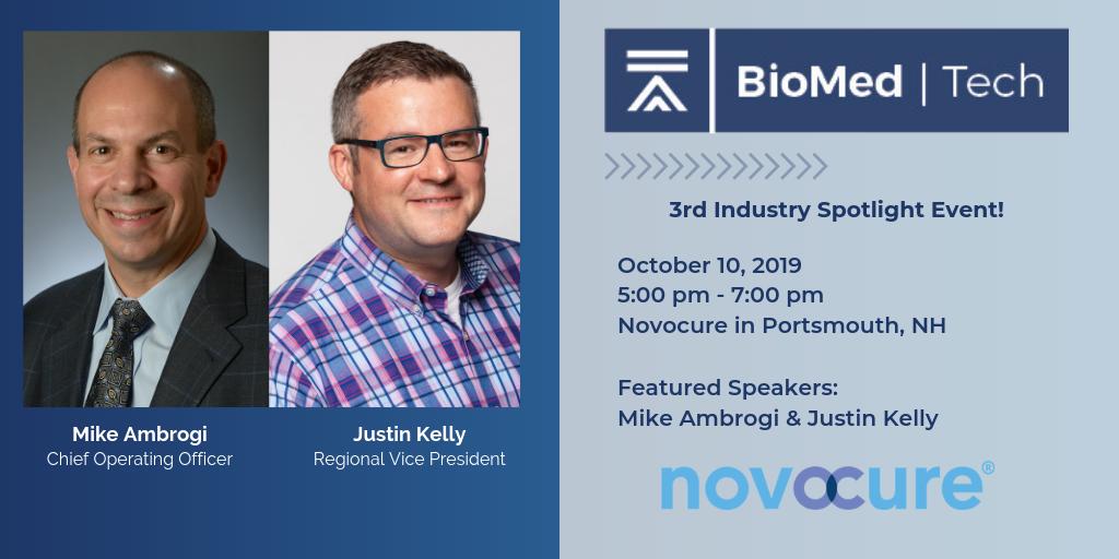 Attention BioMedTech folks! This is your last chance to sign up for this week's Industry Spotlight at Novocure:  buff.ly/2LyKGcF