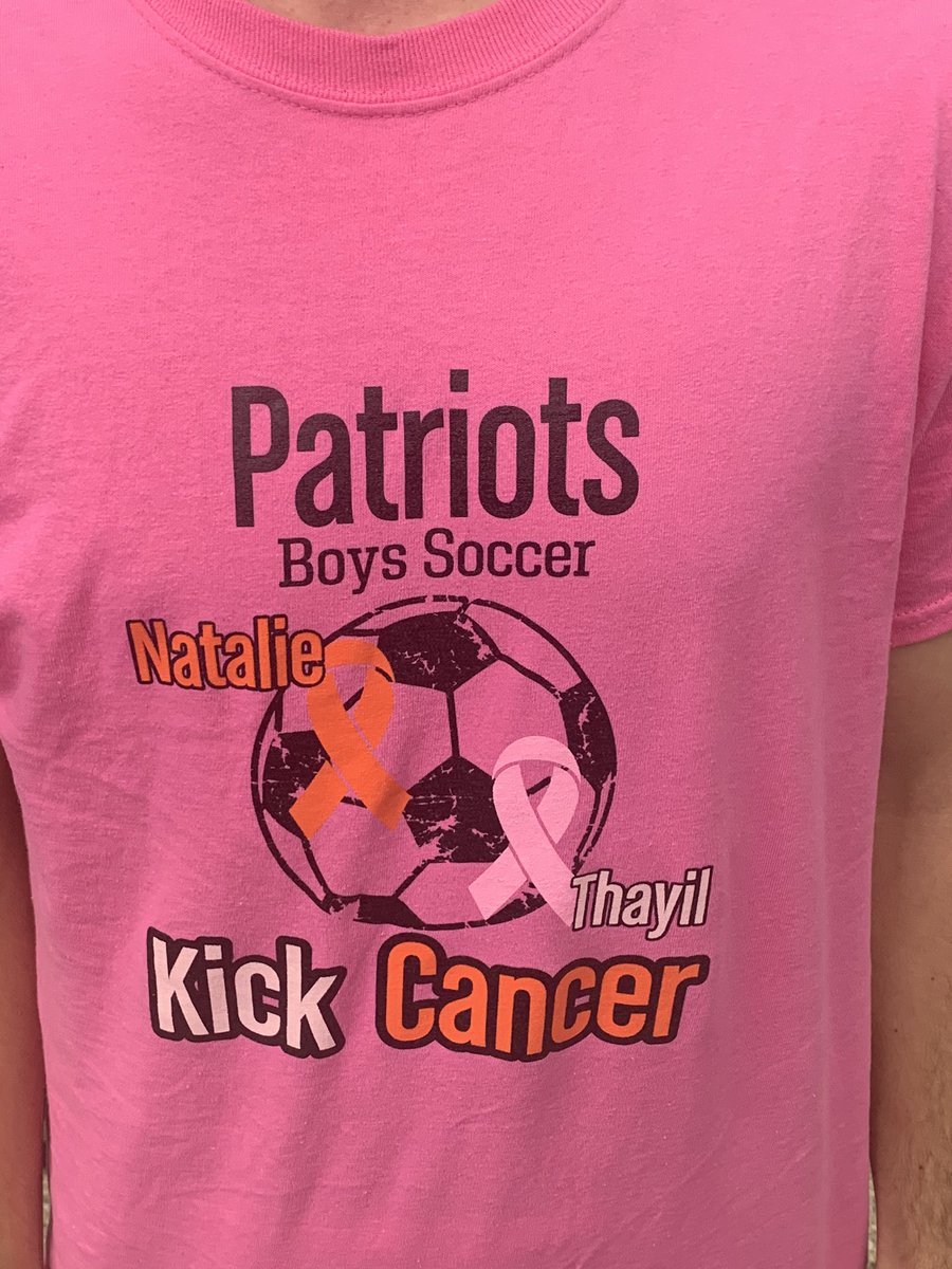 <a href="/TJPatriotSoccer/">Patriot Boys Soccer</a> want you to come out on Thursday Night (10/10) vs Tuscarora to help us “Kick Cancer”  JV starts at 5:30 and a Key CMC and Regional Varsity Match up to follow! 

Let’s get out #TJPatriotNation <a href="/StudentTj/">TJ Student Section</a> 

<a href="/THSTitans/">FCPS Tuscarora HS Athletics</a> <a href="/TJ_PatriotsAD/">Mike Chavez</a> @tj_patriot <a href="/FrederickSports/">Frederick Sports</a>