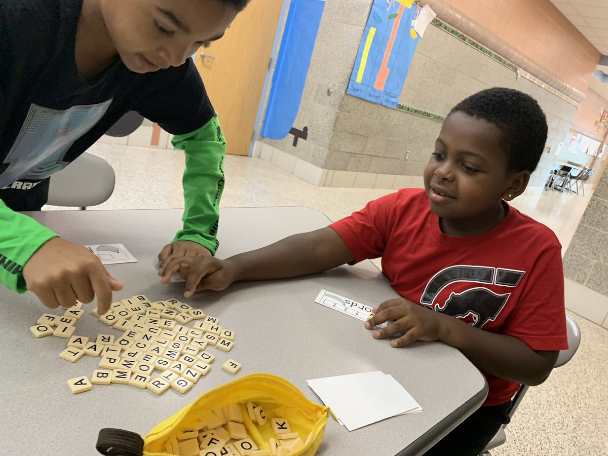 Worked on our sight words today by playing with the bananagrams tiles! #wilburinspired