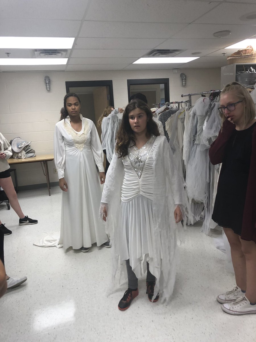 drama_rmhs's tweet photo. Costumes and looks for the show are finally coming together https://t.co/n0lm8NmUKs