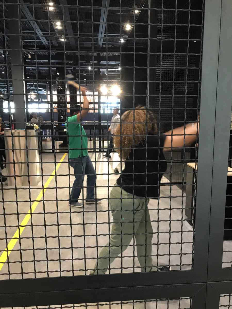 HossackAssoc's tweet photo. Office outings are always a blast here at our firm. This time we tried our hands at axe throwing @TheRecRoomCa @shopSQUAREONE #teambuilding #outofoffice #funwithcoworkers #axethrowing #lotsoflaughs https://t.co/wg6YCjonq1