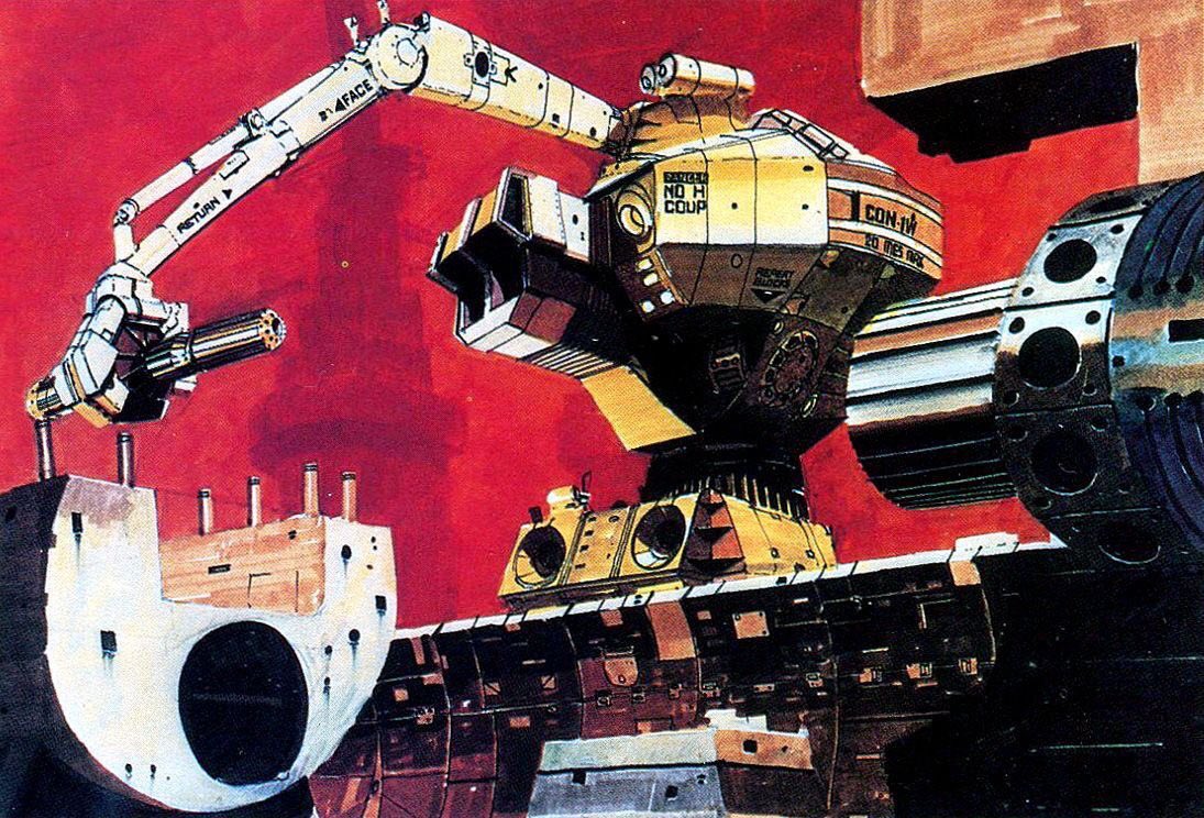 Tales from Weirdland on Twitter: "Concept drawings by Chris Foss for ...