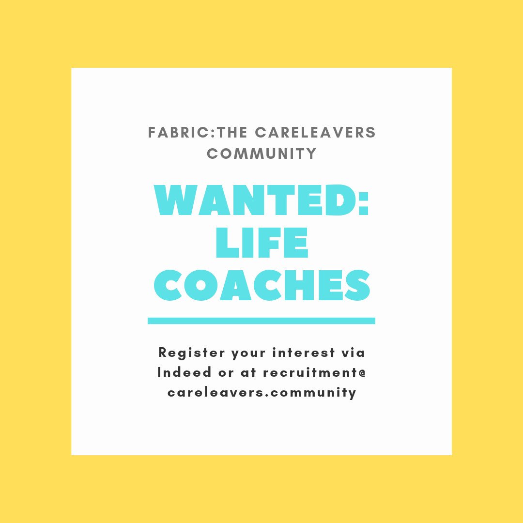FABRICTCLC's tweet photo. It's Monday and we have exciting news.... we are still recruiting for fantastic superheroes to join our team

Our adverts are live on Indeed so you can apply there or simply contacts us directly at recruitment@careleavers.community for an application form

https://t.co/HsBdNQwAB2 https://t.co/WUCB3JlvnB