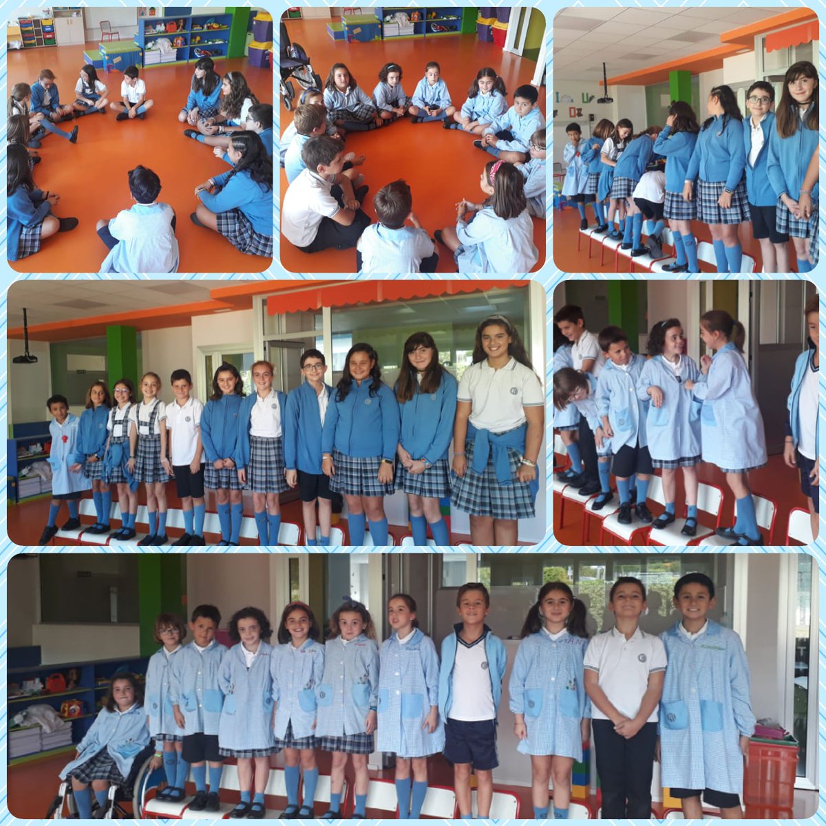 scarned0's tweet photo. Con la llegada del mes de octubre han comenzado en el colegio los talleres del @proyectoexplora. Los alumnos de "Let's have some fun" se divirtieron con juegos en inglés. #Proyectoexplora #curiosidadporaprender https://t.co/qeqitsYvwH