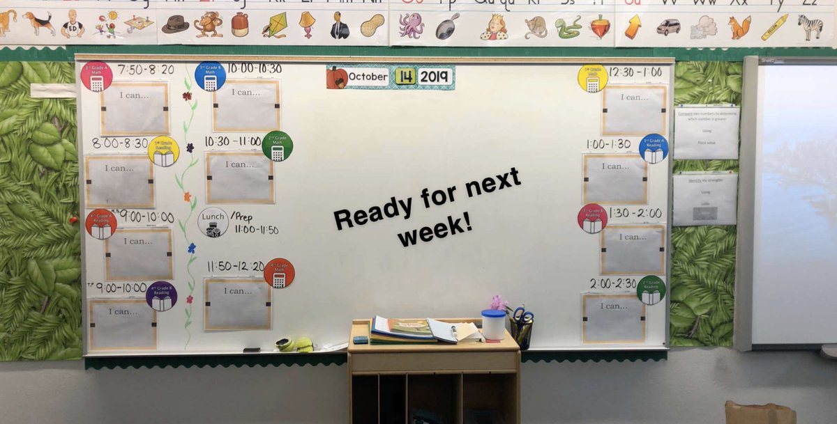 MsJsimone's tweet image. Running 11 academic groups as a #SPEDteacher is often challenging but not when you get organized! #FallBreak  #resourceteacher