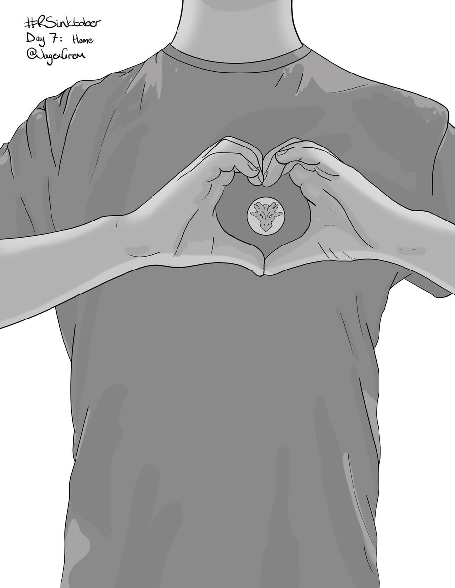 Day 7 of #RSinktober. Prompt: Home. 

I went a bit less literal this time with "Home is where the heart is".